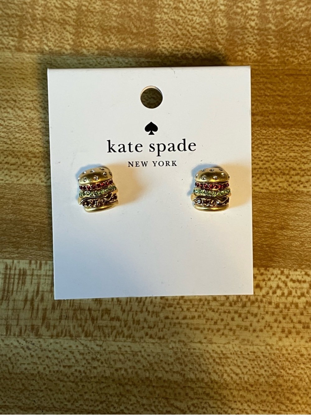 🌸Kate Spade New York ‘FastFood’ Stud Earrings
